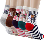 Women'S Cat Socks Cat Gifts Cute Animal Socks Dog Owl Gifts for Women