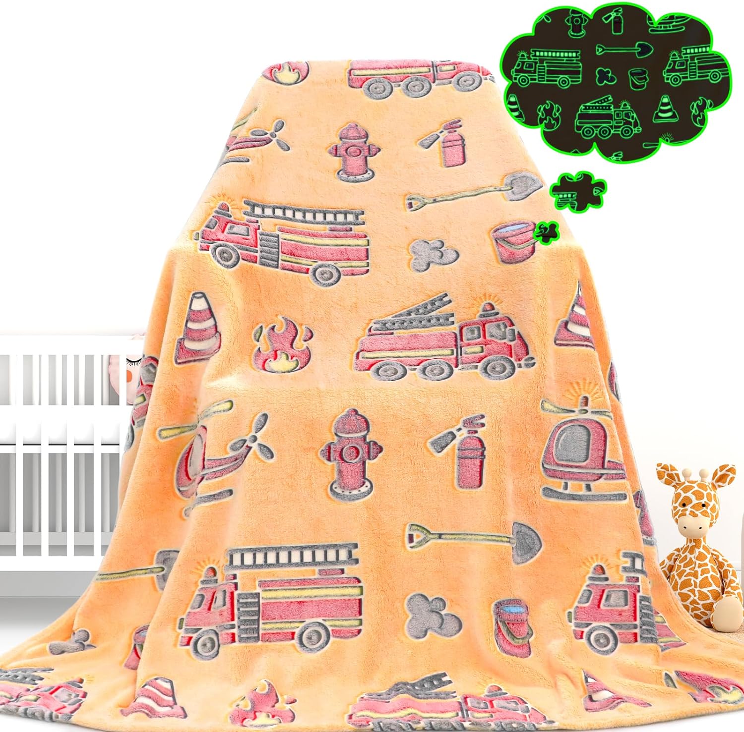 Glow in the Dark Blanket Butterfly Gifts Toys for Girls Women Butterfly Blankets for Birthday Gifts for Kids
