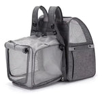Pet Bag Dog Cat Out Backpack Hand Folding Expand Pet Carrier Pet Box Pet Supplies Factory