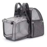 Pet Bag Dog Cat Out Backpack Hand Folding Expand Pet Carrier Pet Box Pet Supplies Factory