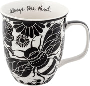 Gifts 16 Oz Black and White Boho Mug Horse - Cute Coffee and Tea Mug - Ceramic Coffee Mugs for Women and Men