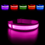 Dog Collar Luminous Pet Supplies Dog Collar Waterpoof Safety Collars Dropship