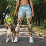 Limited Edition Beagle Theme Leggings L4566