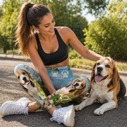Limited Edition Beagle Theme Leggings L4566