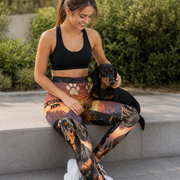 Limited Edition Dachshund Theme Leggings L4577