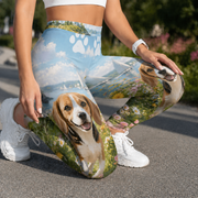 Limited Edition Beagle Theme Leggings L4566