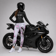 Limited Edition Lady Biker Theme Leggings - L4336