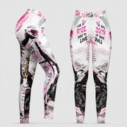 Limited Edition Lady Biker Theme Leggings - L4336