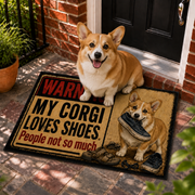 Corgi Theme Doormat