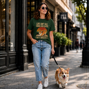 Life Isn't All About Dogs and Pilates Unisex Dog Theme T Shirt