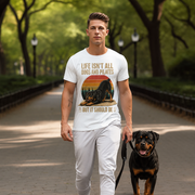 Life Isn't All About Dogs and Pilates Unisex Dog Theme T Shirt