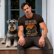 Life Isn't All About Dogs and Pilates Unisex Dog Theme T Shirt