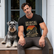 Life Isn't All About Dogs and Pilates Unisex Dog Theme T Shirt