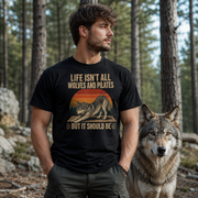 Life Isn't All About Dogs and Pilates Unisex Dog Theme T Shirt