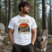 Life Isn't All About Dogs and Pilates Unisex Dog Theme T Shirt