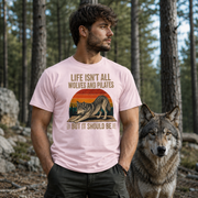 Life Isn't All About Dogs and Pilates Unisex Dog Theme T Shirt