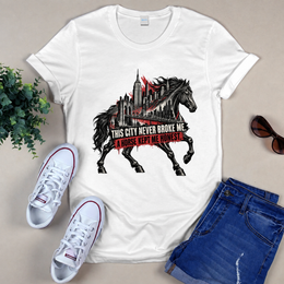 New York Spirit Horse Theme Unisex T-Shirt 203