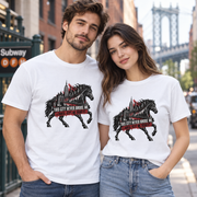 New York Spirit Horse Theme Unisex T-Shirt 203