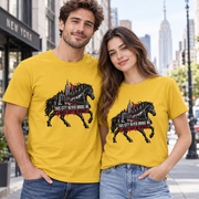 New York Spirit Horse Theme Unisex T-Shirt 203
