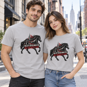 New York Spirit Horse Theme Unisex T-Shirt 203