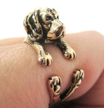 Beagle Dog Ring Free Size Punk Animal Beagle Ring Jewelry for Pet Lovers