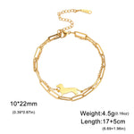 Dachshunds Sausage Dog Bracelets for Women Stainless Steel Double Layers Beads Chain Bracelets Jewelry Birthday Gift