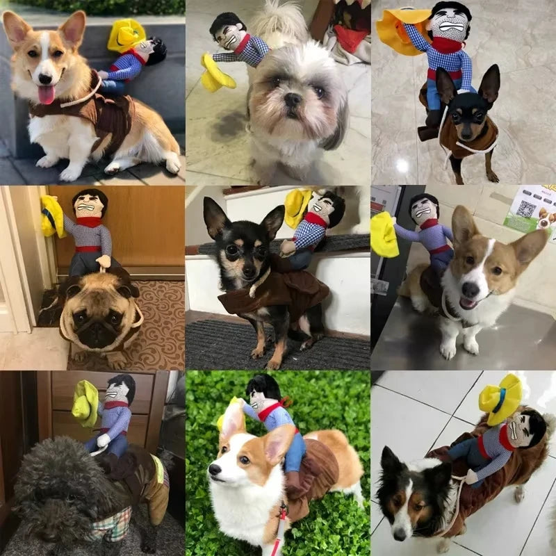 Funny Dog Clothes Halloween Party Puppy Dress up Creative Dachshund for Small Large Dogs Cats Chihuahua Pug Pet Costume