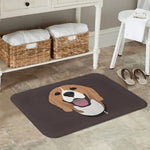 1Pc Beagle Anti-Slip Door Mat Bath Mat Happy Beagle Dog Balcony Carpet Welcome Rug Indoor Decor