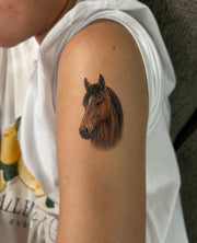 Horse Theme Temporary Tattoo