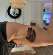 Horse Theme Temporary Tattoo