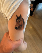 Horse Theme Temporary Tattoo