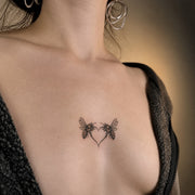 Bee Theme Temporary Tattoo