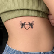 Bee Theme Temporary Tattoo