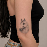 Horse Theme Temporary Tattoo
