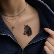 Horse Theme Temporary Tattoo
