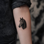 Horse Theme Temporary Tattoo