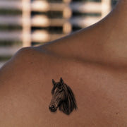 Horse Theme Temporary Tattoo