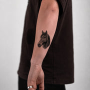 Horse Theme Temporary Tattoo