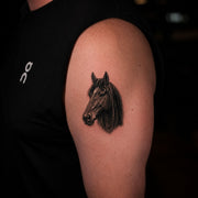 Horse Theme Temporary Tattoo