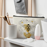 Bee Gifts: Honeycomb Makeup Bags for Bee Lovers and Beekeeper Accessories
