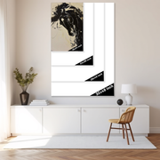 Essence of Equine: A Study in Black and White