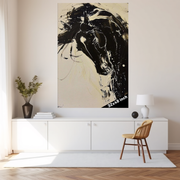 Essence of Equine: A Study in Black and White