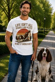 Life Isn't All About Dogs and Pilates Dog Theme T Shirt