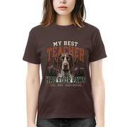 German Shorthaired Pointer Dog Theme Unisex T-shirt