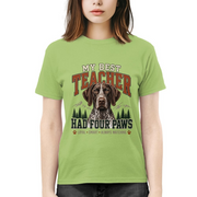 German Shorthaired Pointer Dog Theme Unisex T-shirt