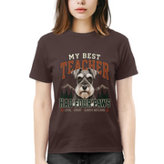 Schnauzer Dog Theme Unisex T-shirt