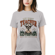 Schnauzer Dog Theme Unisex T-shirt
