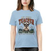 Schnauzer Dog Theme Unisex T-shirt