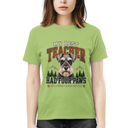 Schnauzer Dog Theme Unisex T-shirt