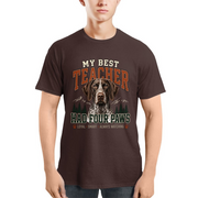 German Shorthaired Pointer Dog Theme Unisex T-shirt